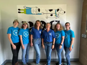 A group picture of the team